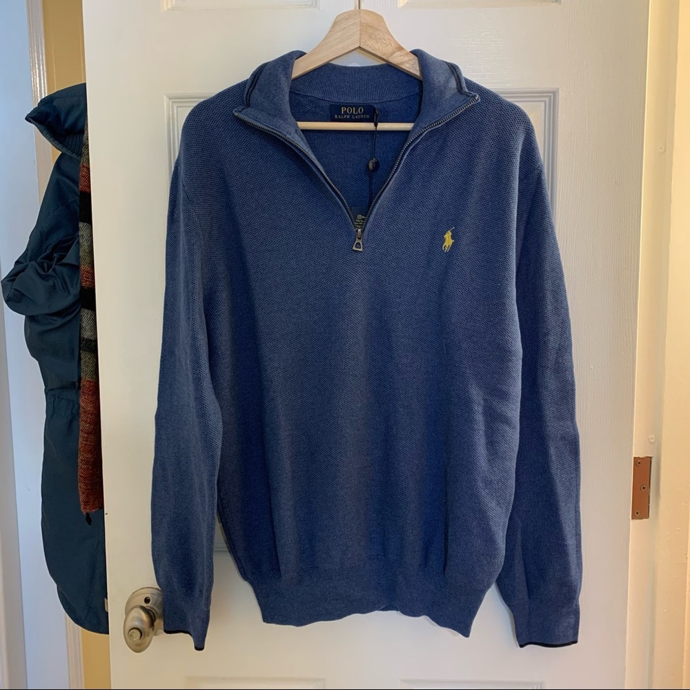 Ralph Lauren Quarter Zip Sweater